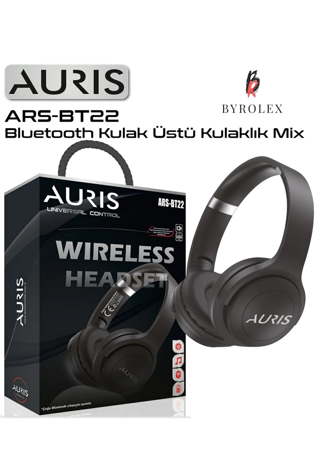 Auris BLUETOOTH KULAK ÜSTÜ DJ KULAKLIK