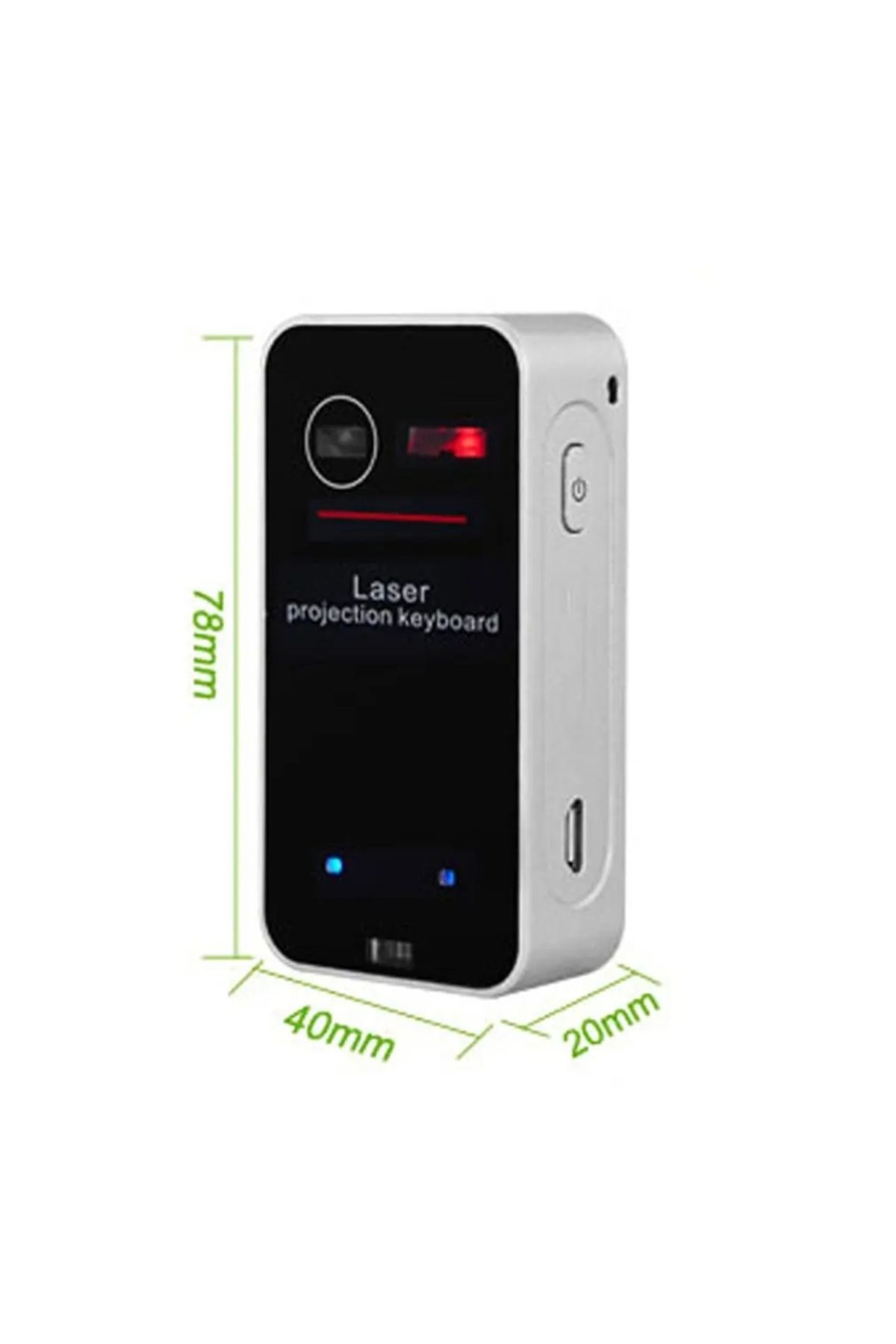 sz master bilişim Bluetooth lazer klavye kablosuz sanal projeksiyon taşınabilir klavye Iphone Android telefon Tablet