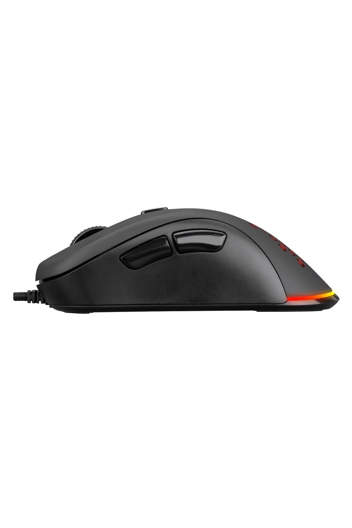 biogame Bm-gx20 Rıposte Rgb Makrolu 6400dpi Örgü Kablolu Gaming Oyuncu Mouse