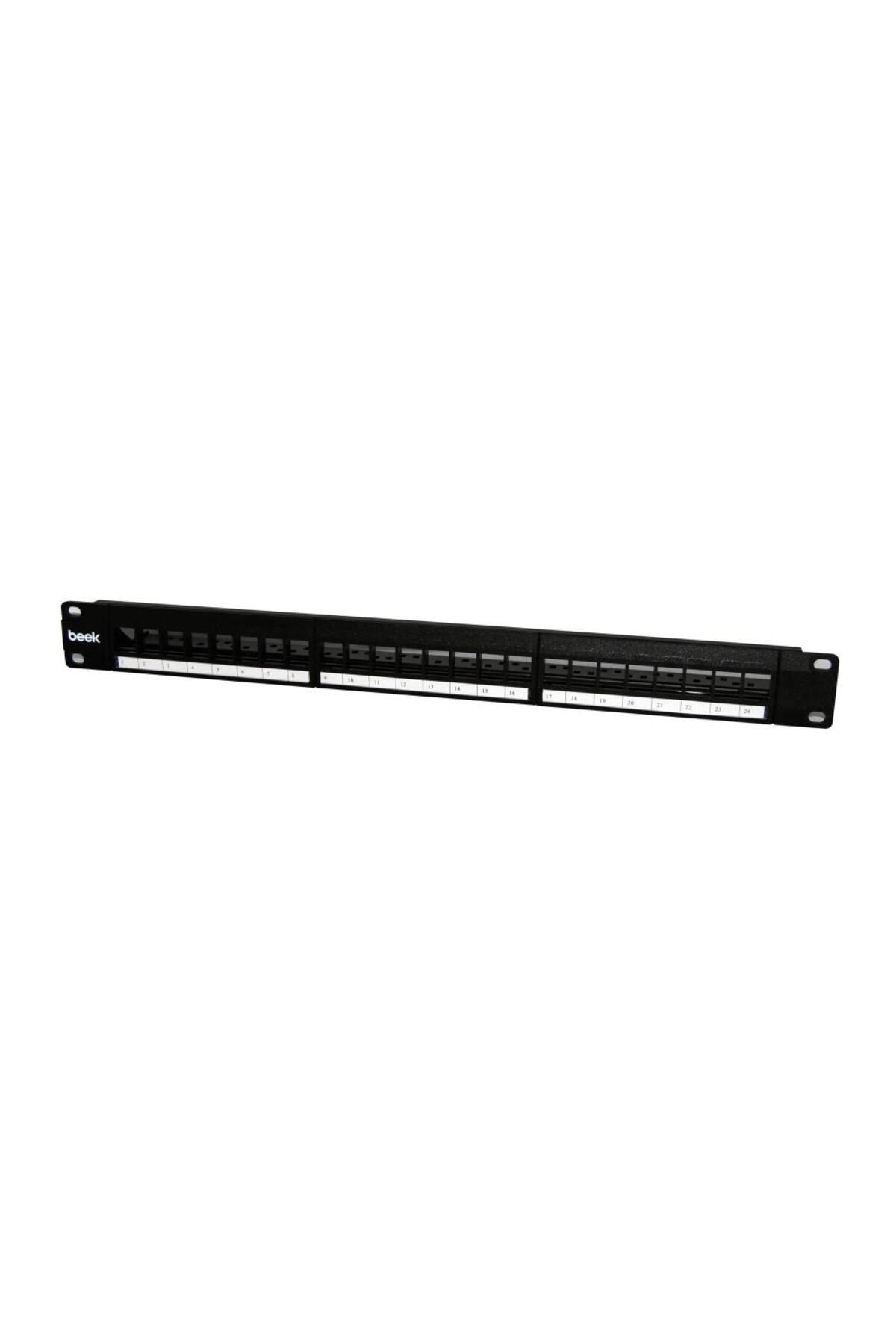 Beek Bn-pp-m24s 24'lü Cat6 Boş Patch Panel,moduler