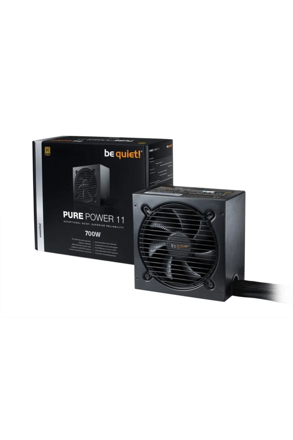 Be Quiet! Bn295 Pure Power 11 700w 80 Gold Bilgisayar Güç Kaynağı