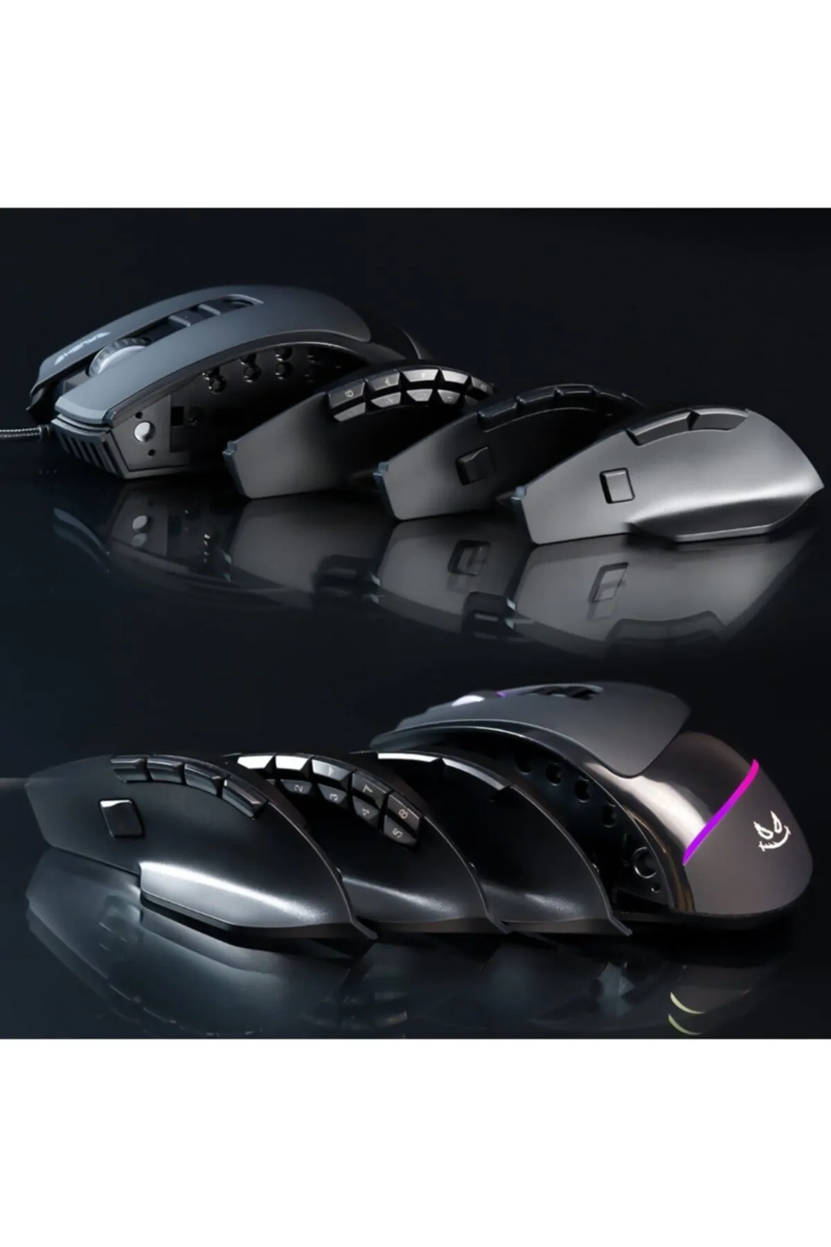 Rush Bold Rm878 10.000 Dpı Mmo Rgb Makrolu Oyuncu Gaming Mouse