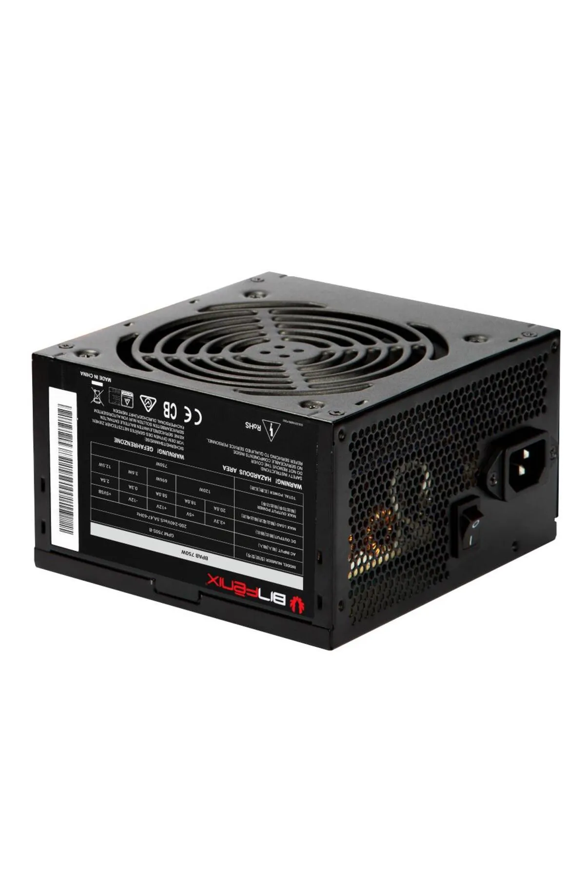 BitFenix BPA Series 750W 80+ Bronze PCIe 120cm Fanlı PSU