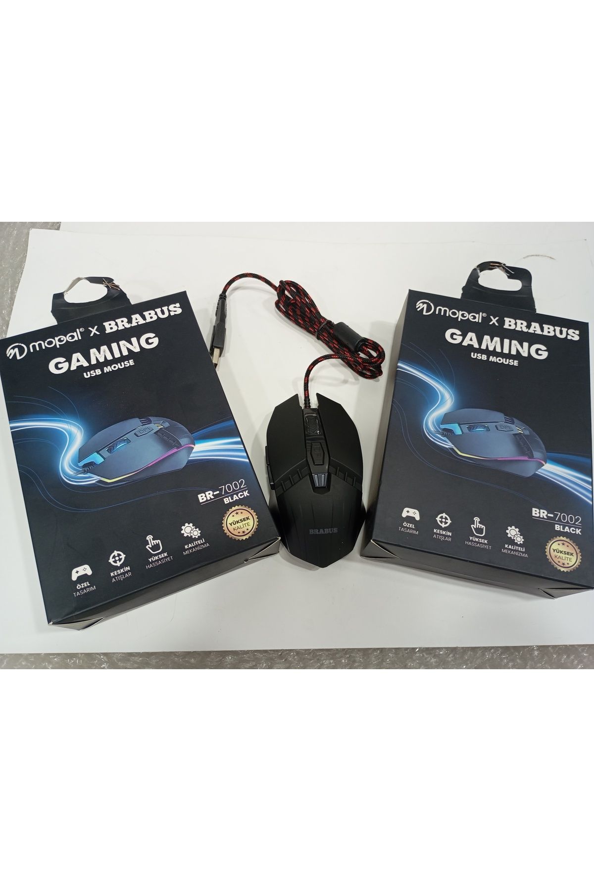 Mopal BRABUS GAMING OYUNCU MOUSE BR-7002 (SİYAH)