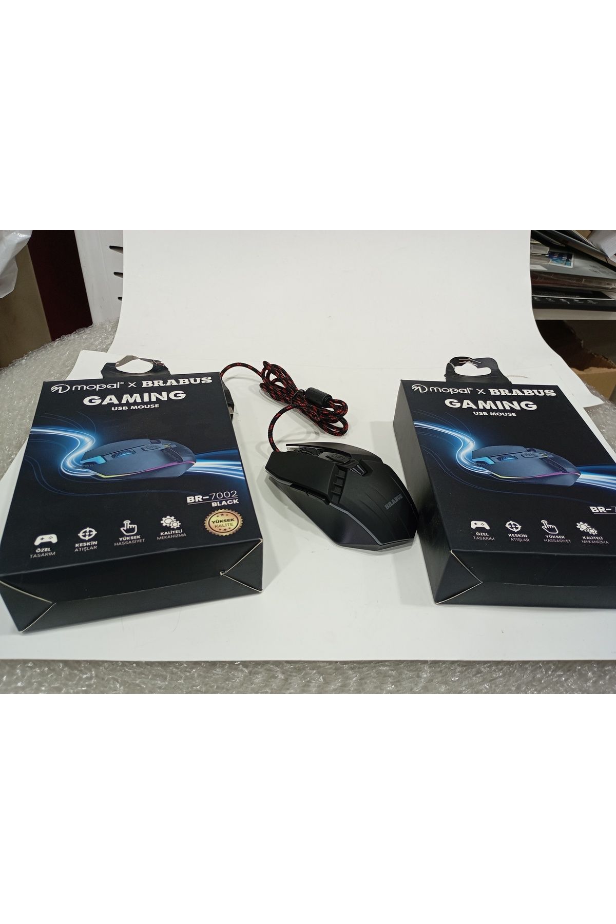 Mopal BRABUS GAMING OYUNCU MOUSE BR-7002 (SİYAH)