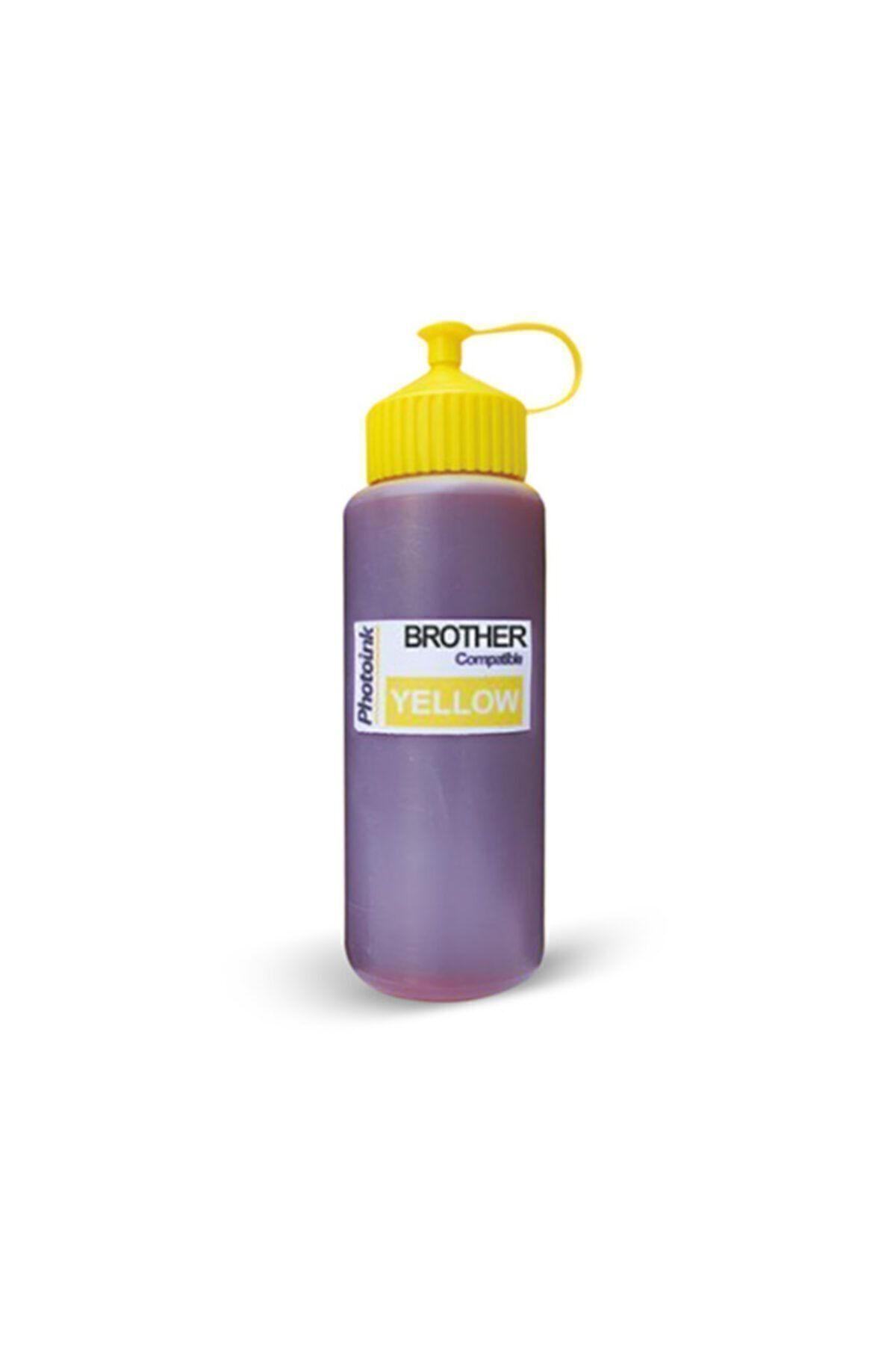 PHOTOINK Brother Yazıcılar Için Uyumlu 500 Ml Sarı Mürekkep ( Akıllı Mürekkep) - T220/t420w/t520w/t7