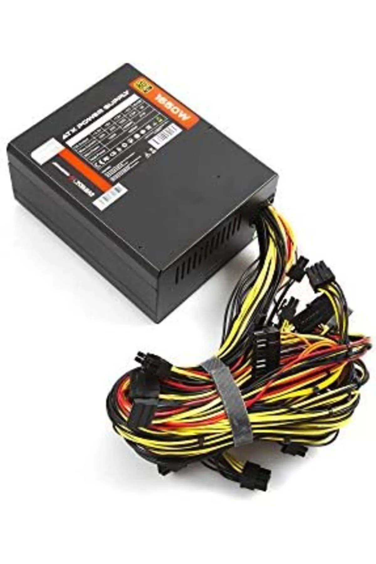 NcK BTC-1650 1650W 16* PCIe VGA Soket 14cm Fanlı Bitcoin Power Supply