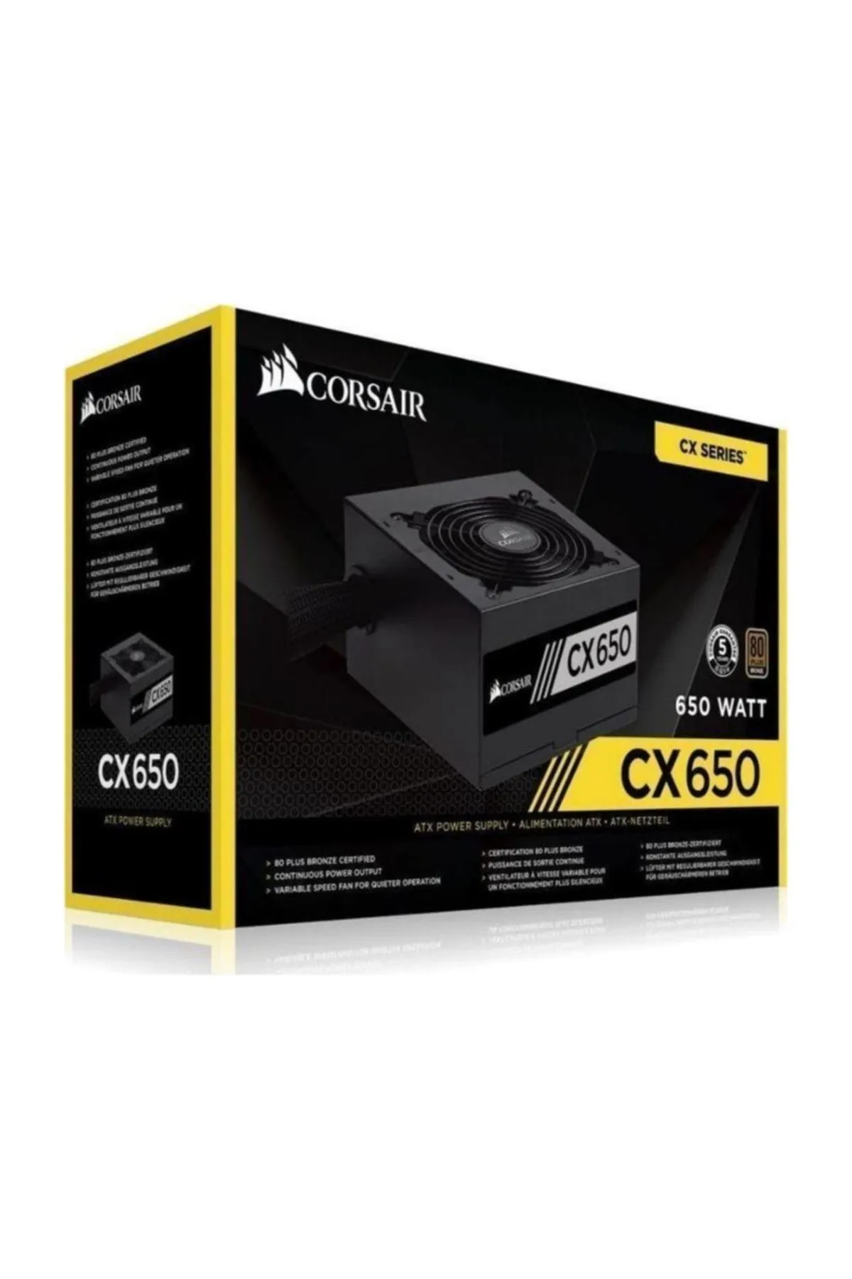 Corsair Builder Series CX650, 650 Watt Power Supply