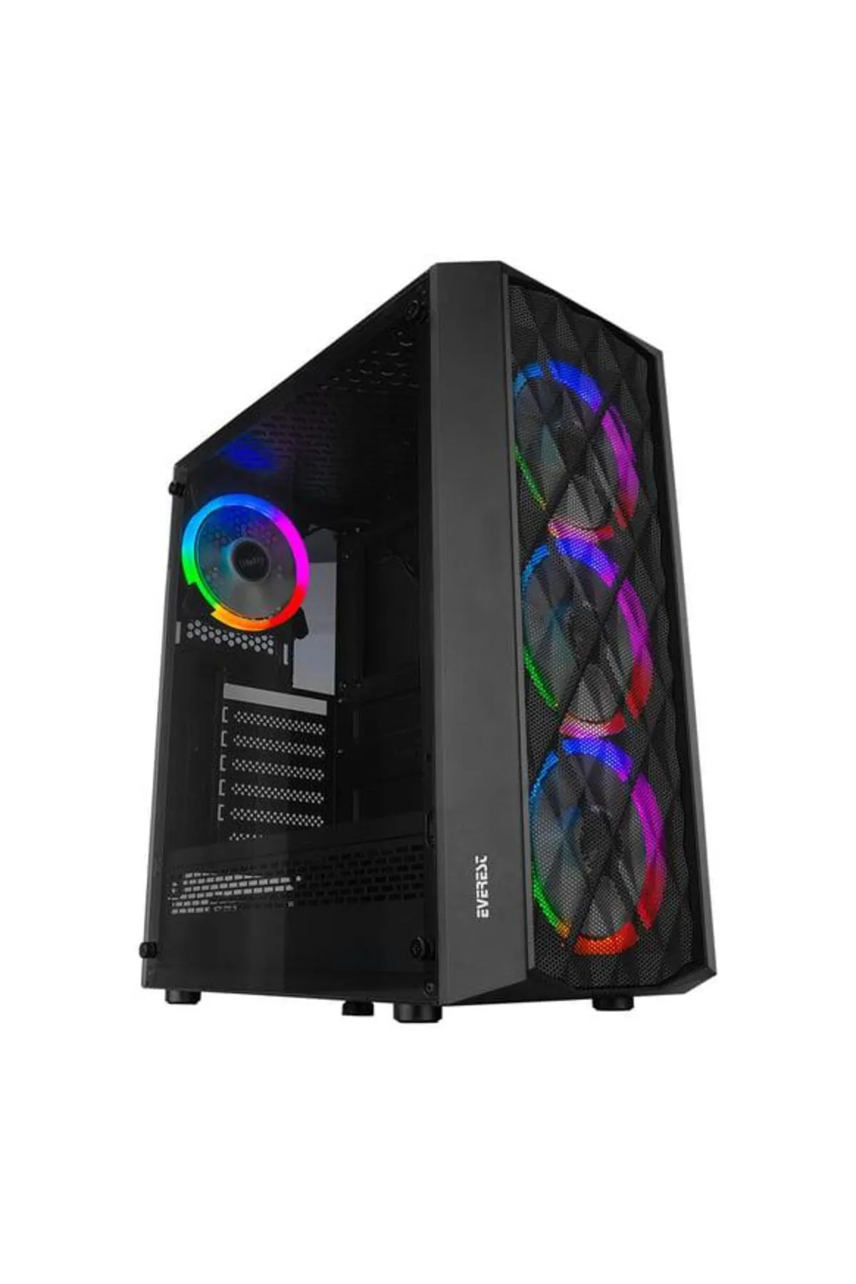 Everest Bumpy 4x- Rgb Fanlı Gamıng Mıd-tower Pc Kasası