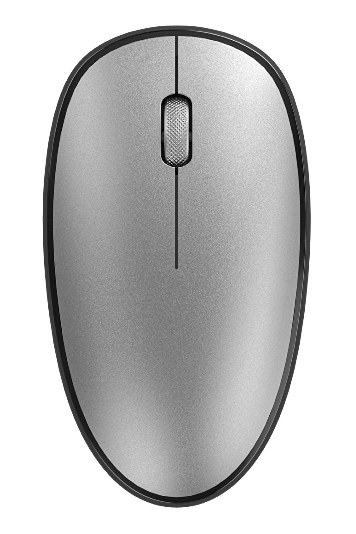 Genel Markalar Business Pro Sessiz Kablosuz Şarjlı Kompakt Mouse - Silver Modern Tasarım 431550