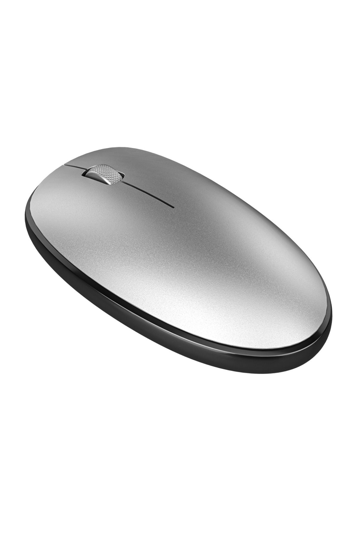 Genel Markalar Business Pro Sessiz Kablosuz Şarjlı Kompakt Mouse - Silver Modern Tasarım 431550