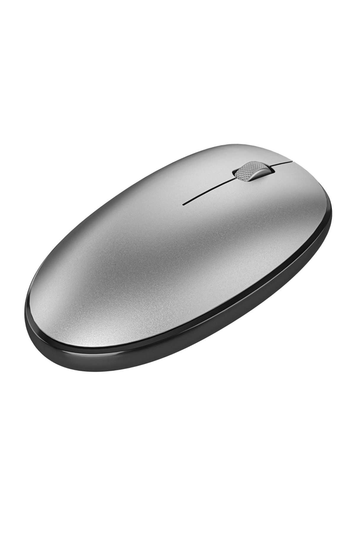 Genel Markalar Business Pro Sessiz Kablosuz Şarjlı Kompakt Mouse - Silver Modern Tasarım 431550