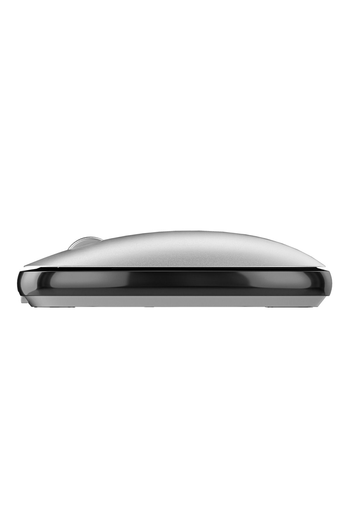 Genel Markalar Business Pro Sessiz Kablosuz Şarjlı Kompakt Mouse - Silver Modern Tasarım 431550