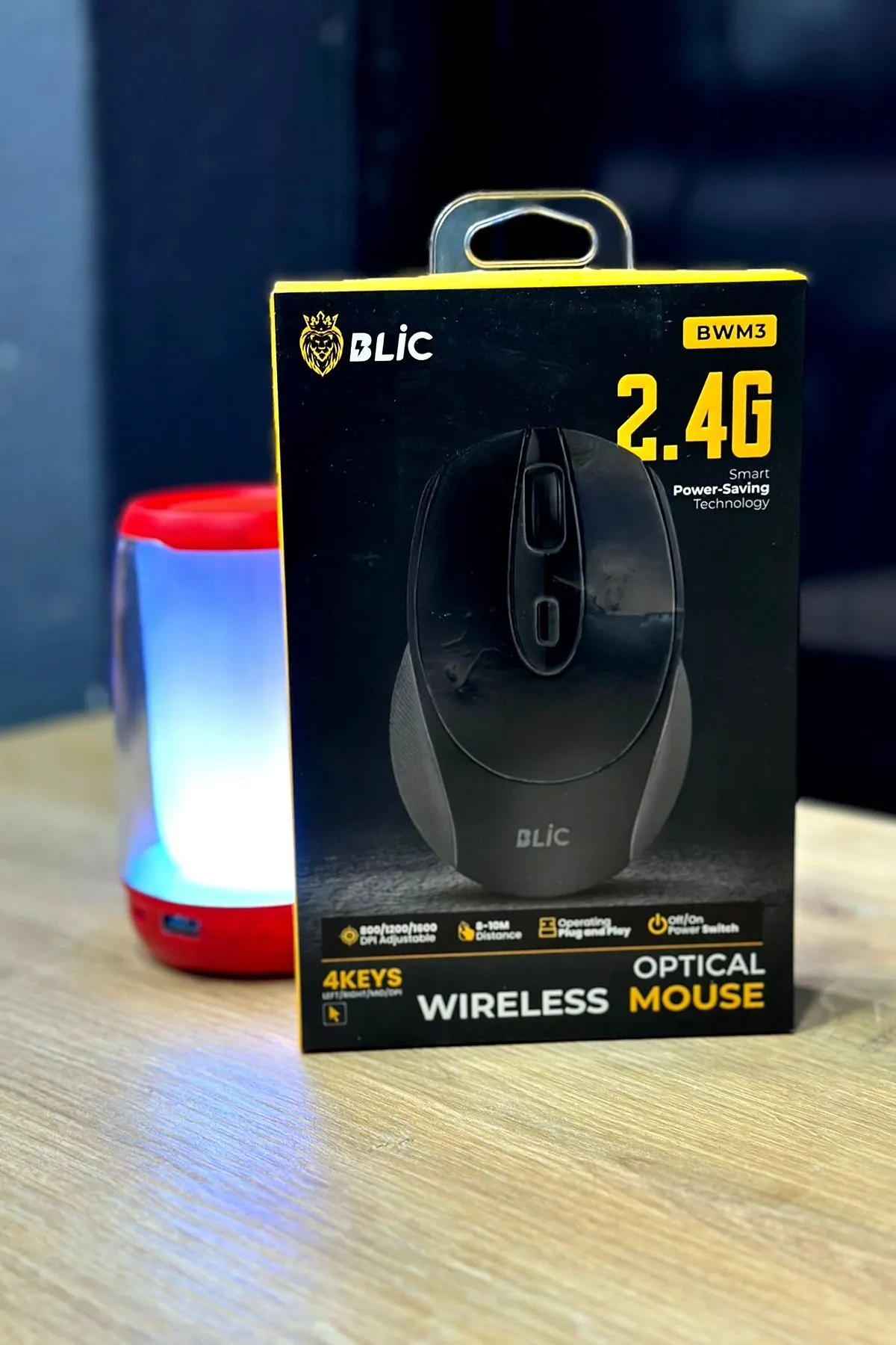 Blic Bwm3 2.4Ghz Wireless Kablosuz Beyaz Mouse