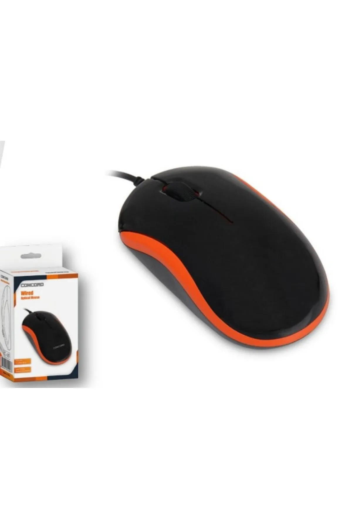 jetucuzal C-15 USB Kablolu Mouse 3D Optik Ergonomik Dizayn