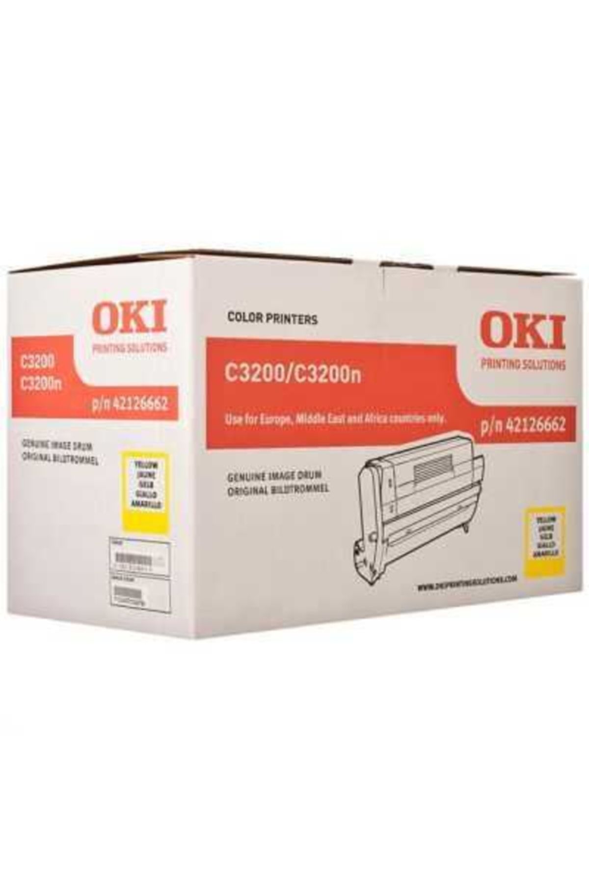 OKI C-3200 Sarı Drum (42126662)