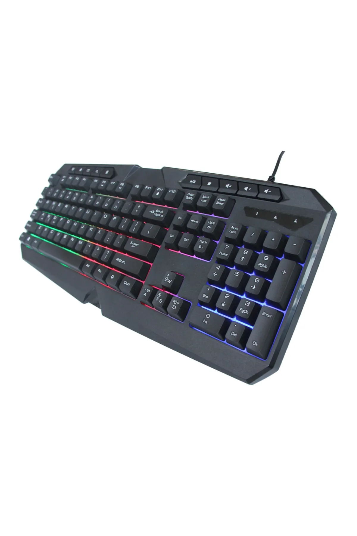 Concord C-63 Rgb Işıklı Kablolu Mekanik Hisli Gaming Klavye