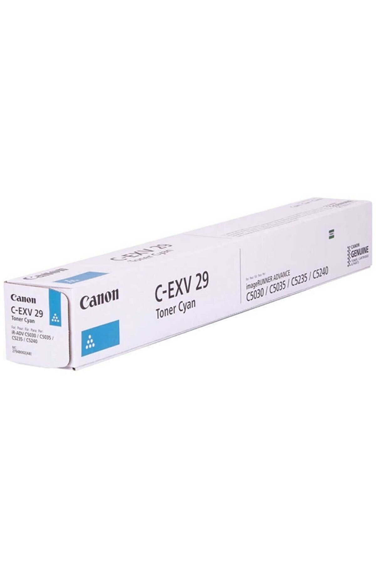 Canon C-exv-29 Imagerunner C5030i Mavi Orjinal Toner Uyumlu