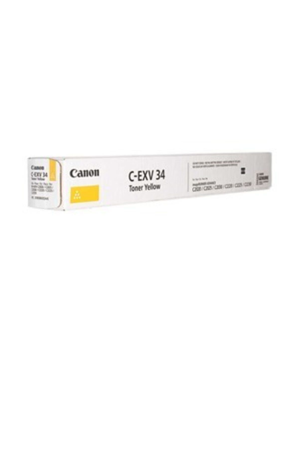 Canon C-exv-34 Imagerunner C2020l Sarı Toner