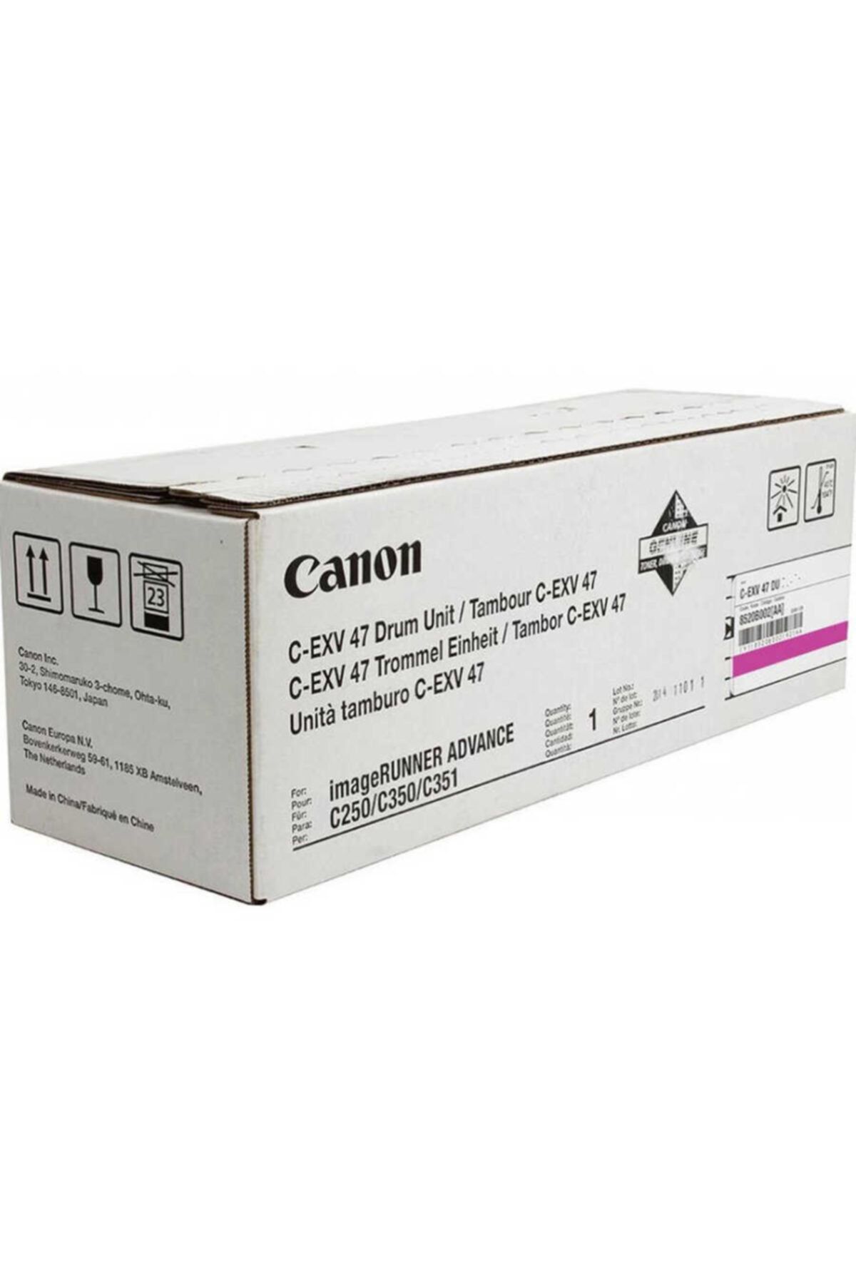 Canon C-exv-47 Kırmızı Orjinal Drum Ünitesi