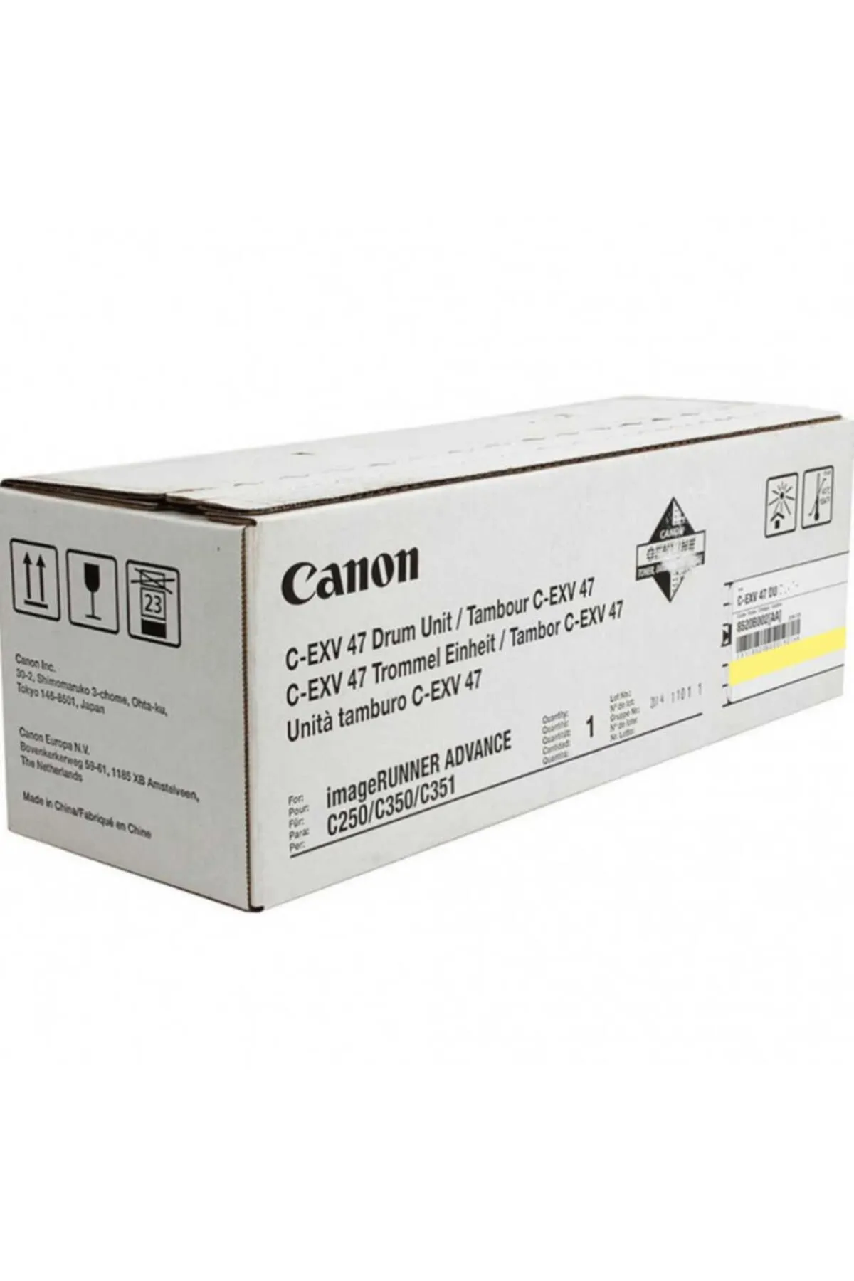 Canon C-exv-47 Sarı Orjinal Drum Ünitesi