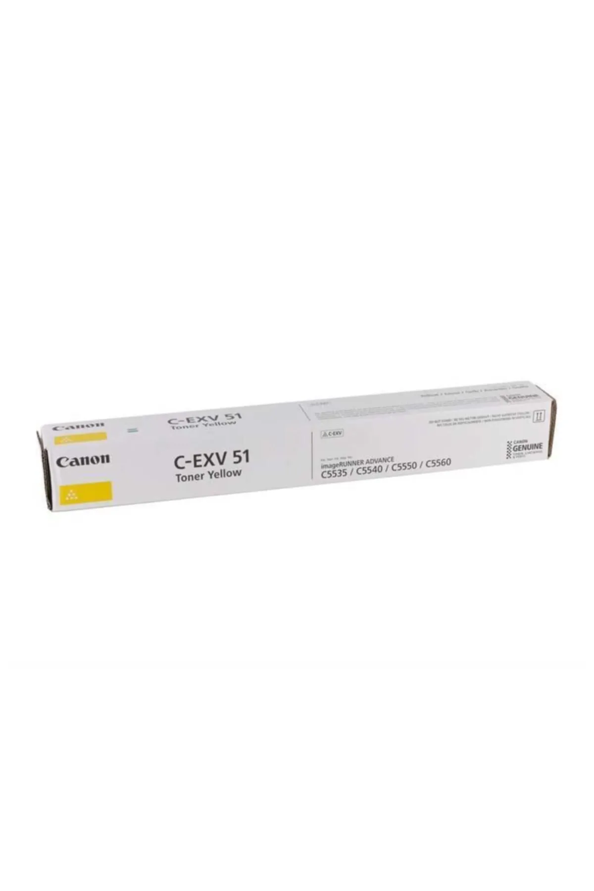 Canon C-exv-51 Orjinal Mavi Toner