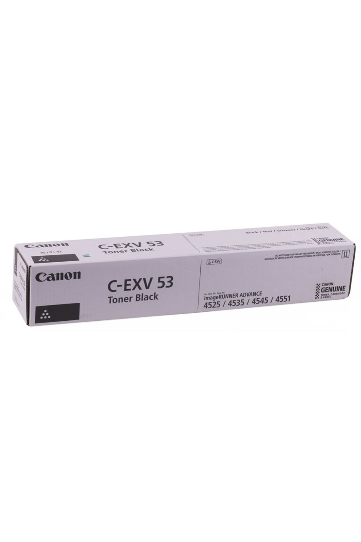 Canon C-exv 53 Orjinal Siyah Fotokopi Toneri 15.000 Sayfa Uyumlu