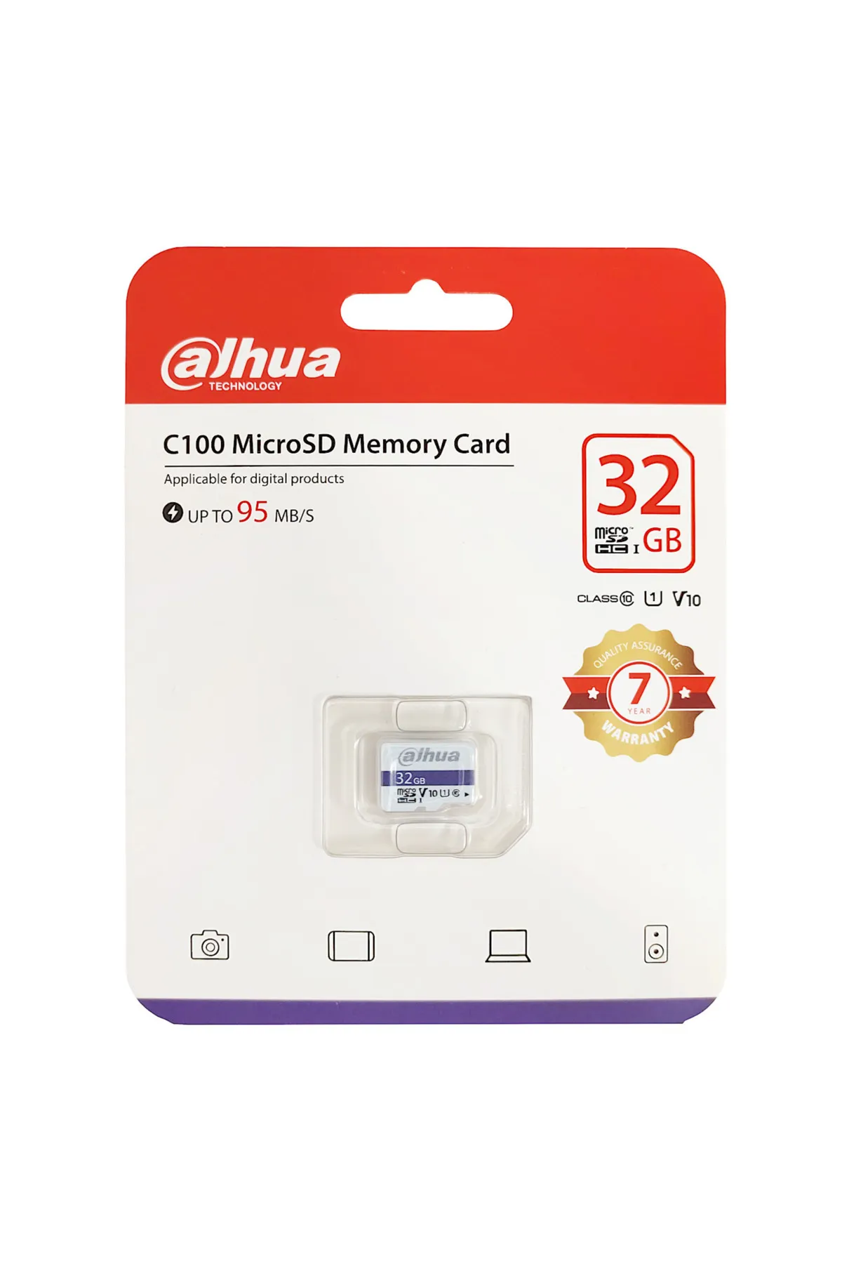 Dahua C100 32GB MicroSDHC U1 Hafıza Kartı