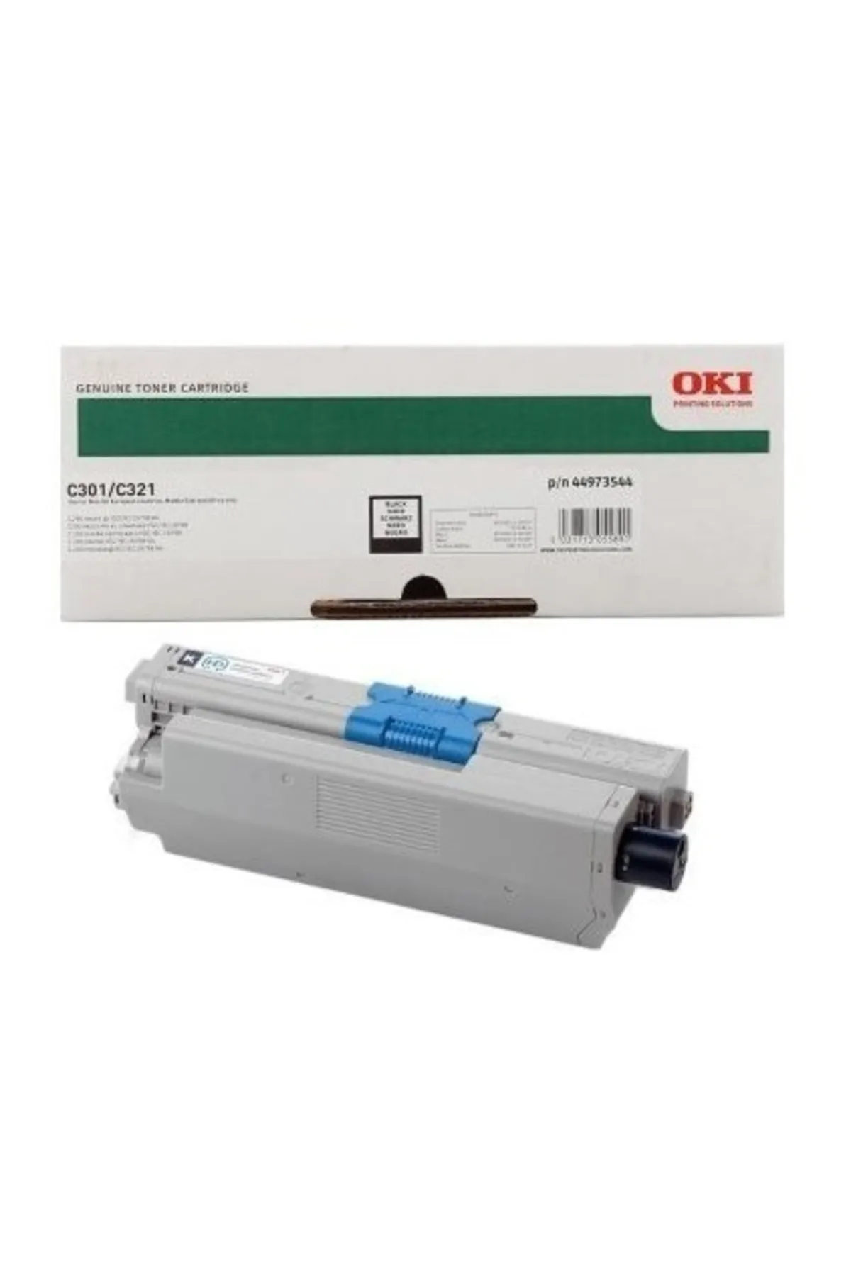 OKI C301/c321 Siyah Orjinal Toner 44973544 (2.200 Sayfa )