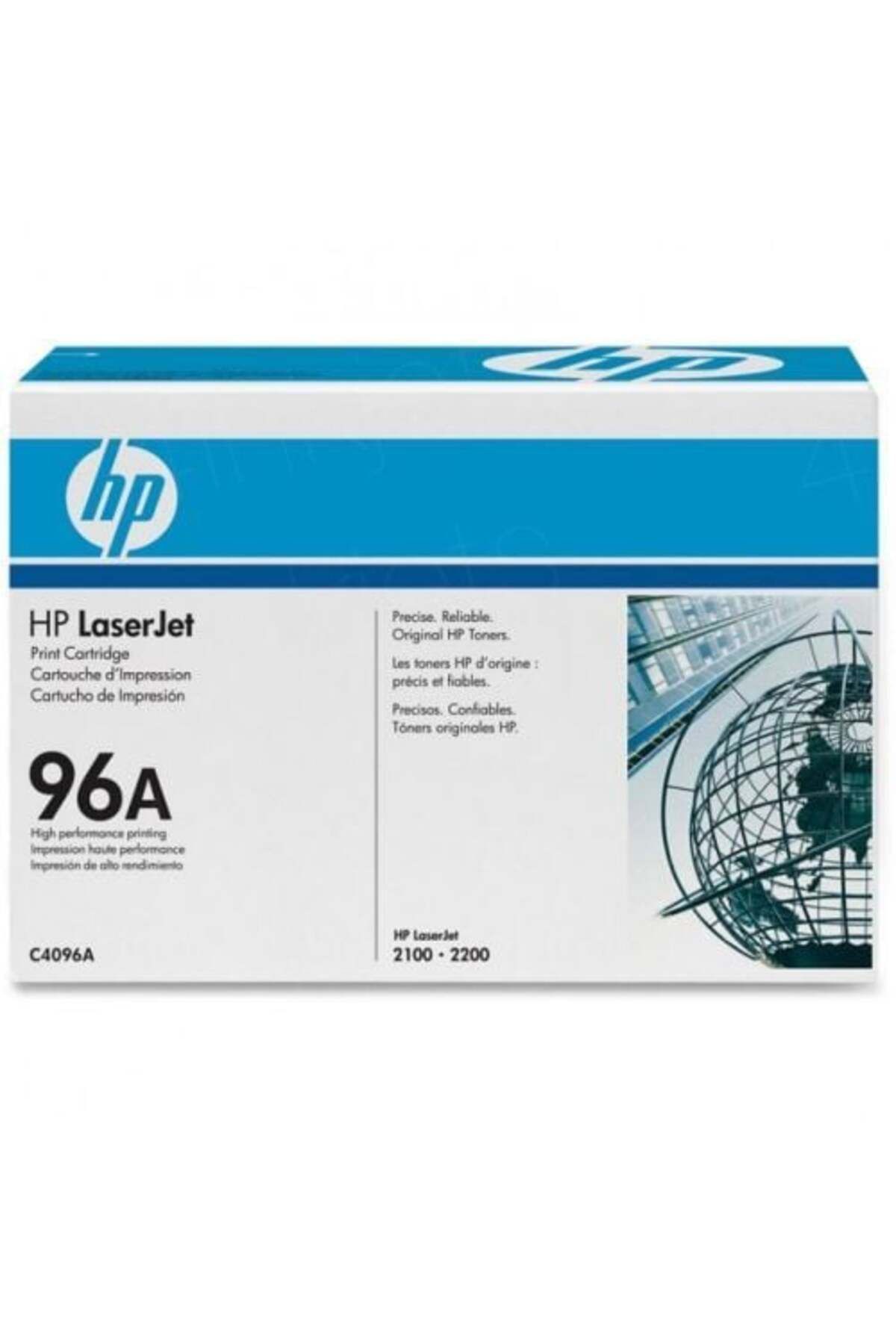 HP C4096A (96A) Siyah Black  Toner LaserJet 2100