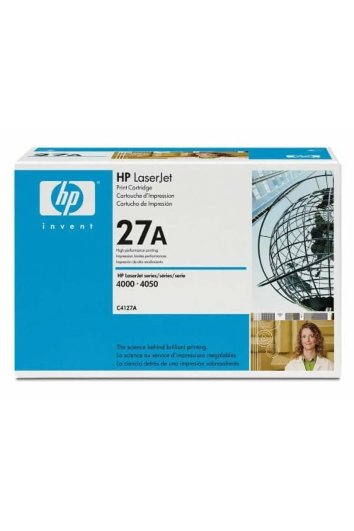 HP C4127A (27A) Siyah Black  Toner LaserJet 4000