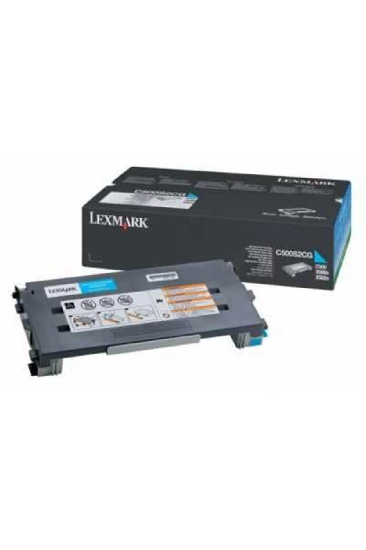 Lexmark C500h2cg Orjinal Mavi Toner (3k)