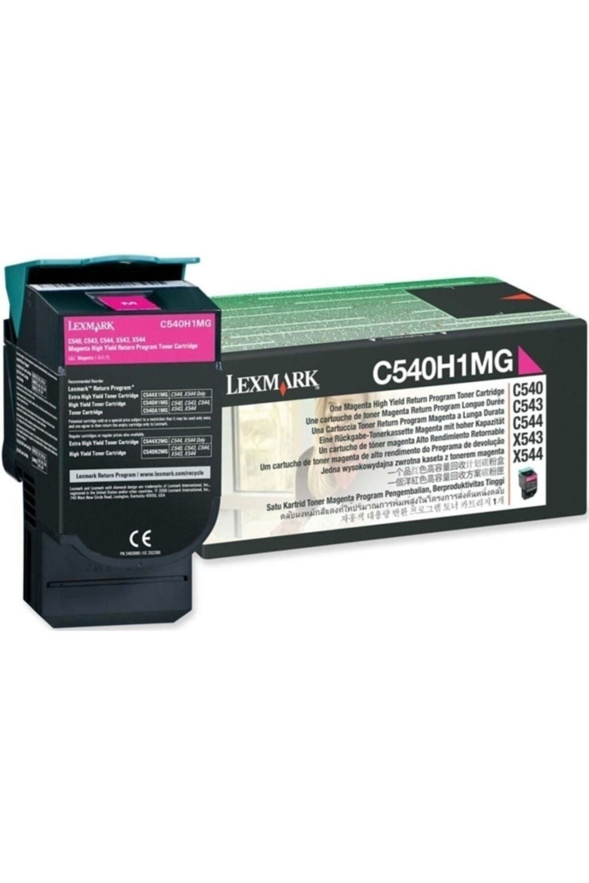 Lexmark C540-c540h1mg Kırmızı Orjinal Toner Yk.