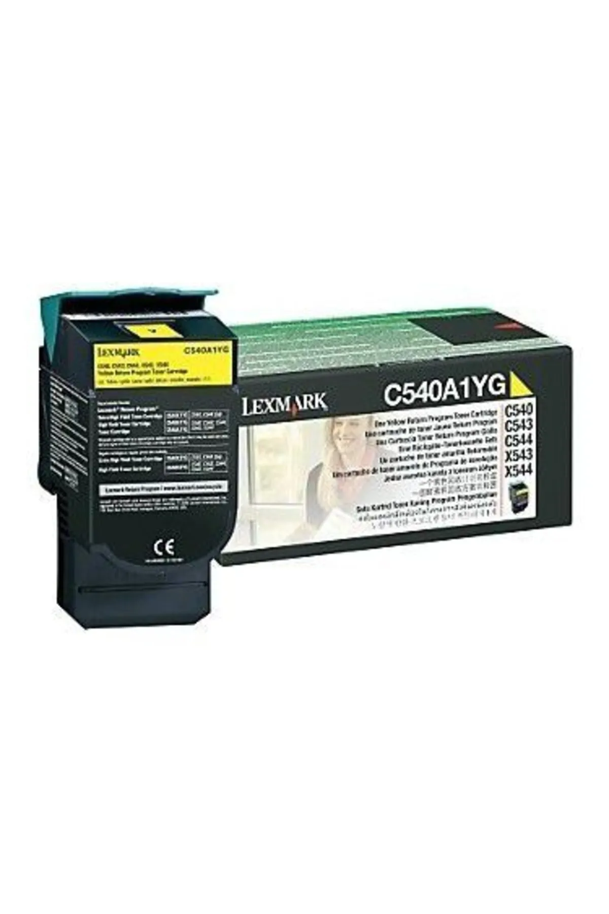 Lexmark C540a1yg Orjinal Sarı Fotokopi Toneri C540 / C544 / X544