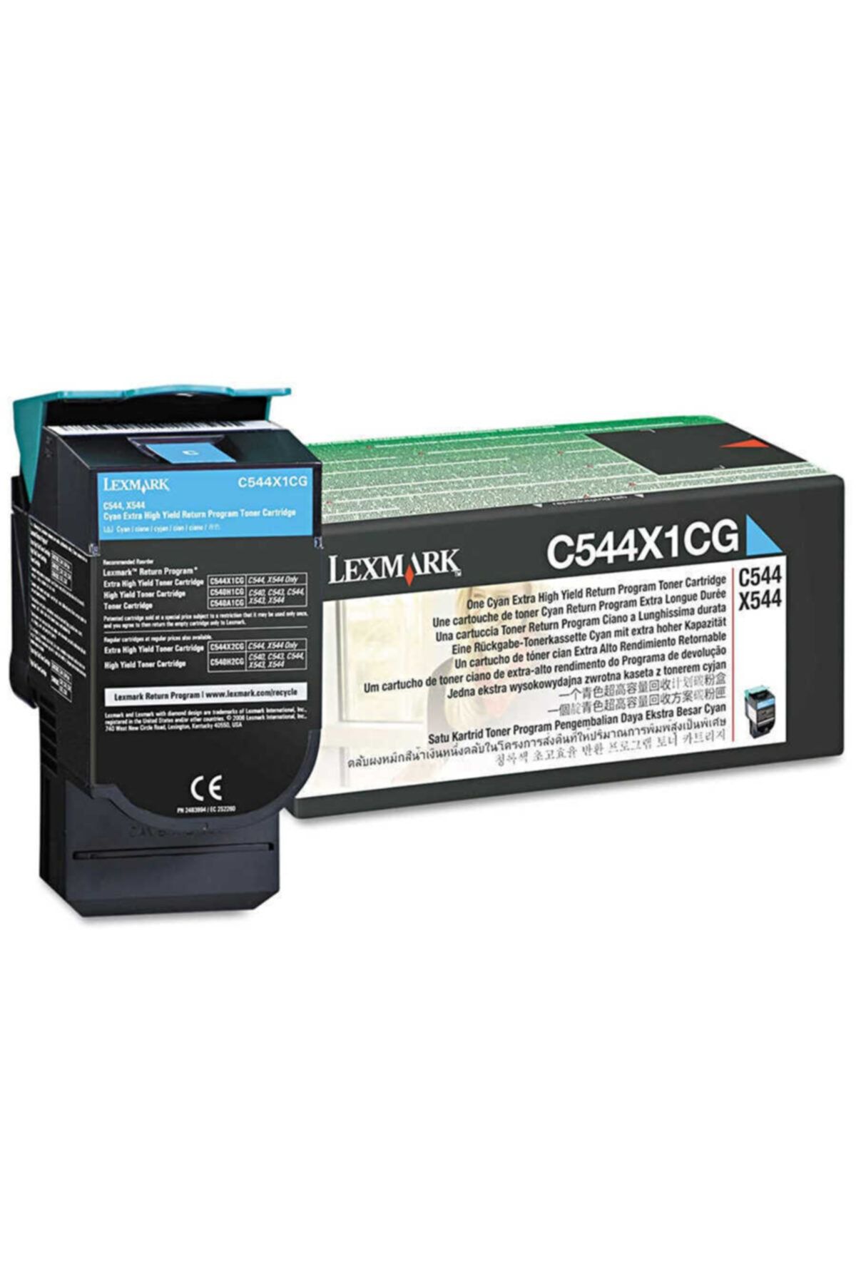 Lexmark C544-c544x1cg Mavi Orjinal Toner Extra Yüksek Kapasiteli