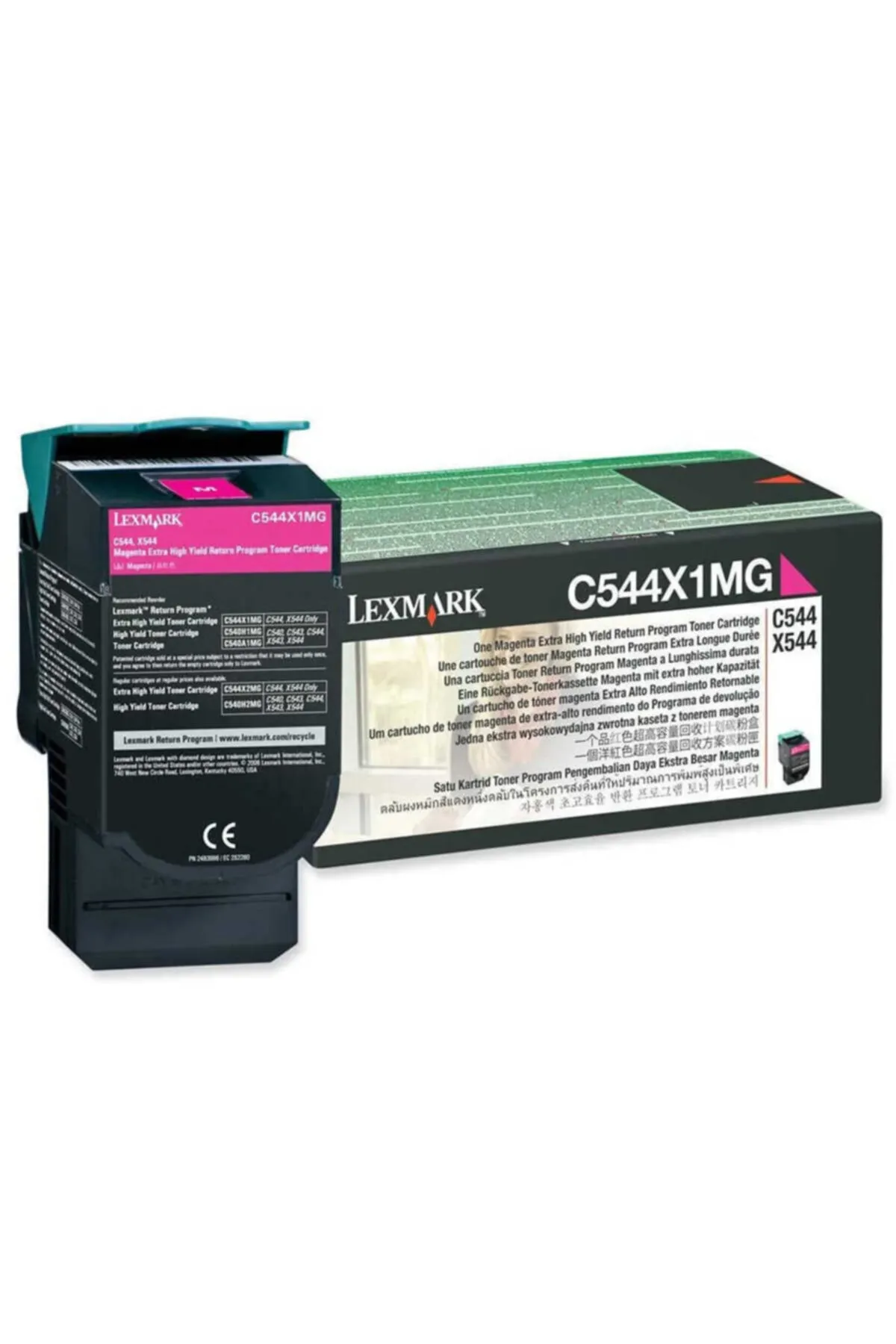 Lexmark C544-c544x1mg Kırmızı Orjinal Toner Extra Yüksek Kapasiteli