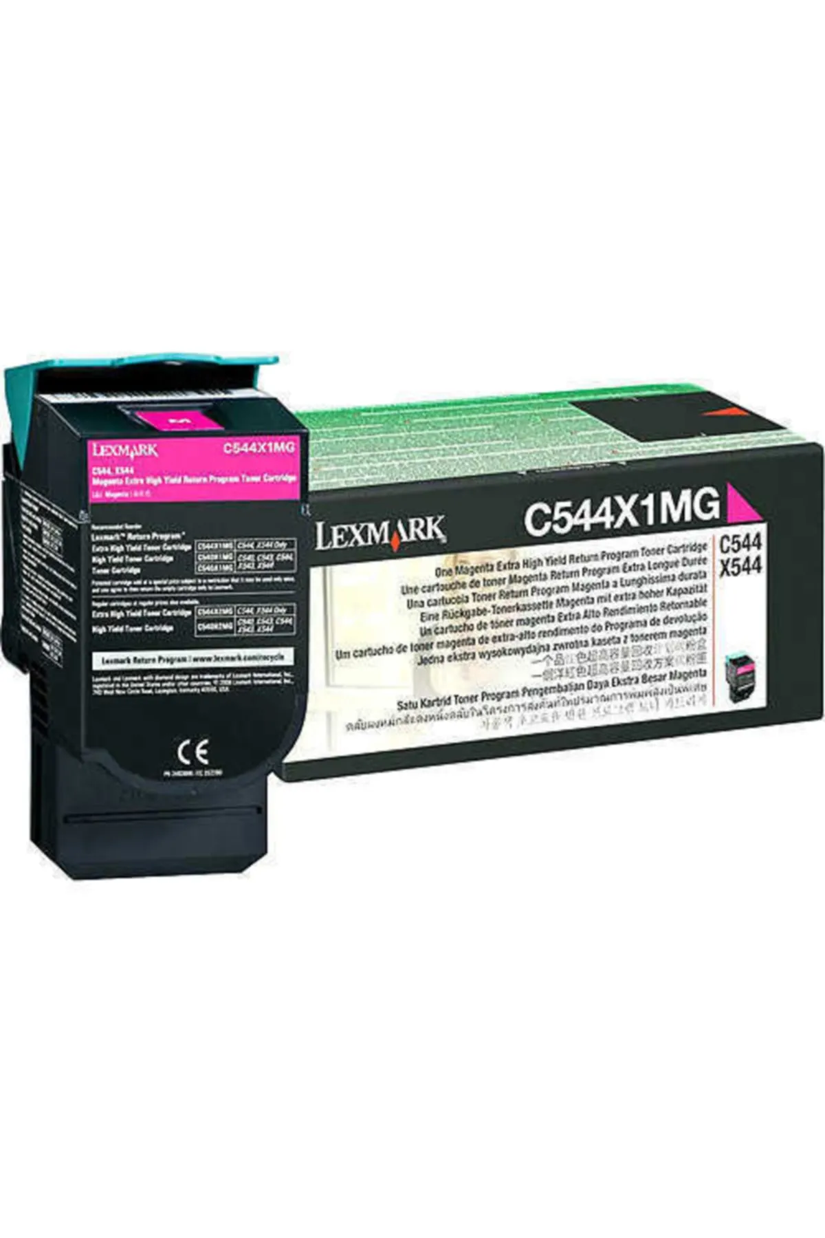 Lexmark C544x1mg Orjinal Kırmızı Toner