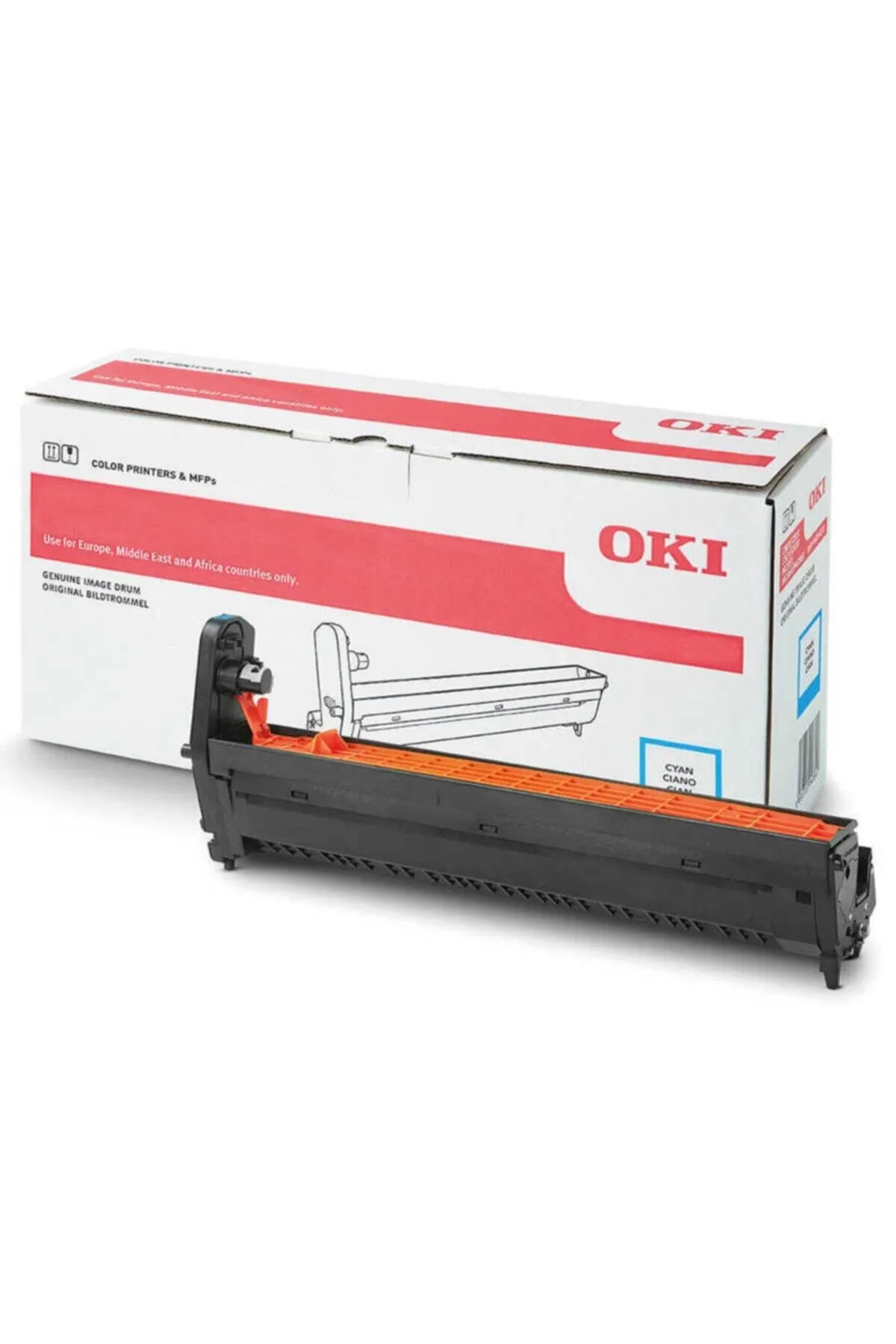 OKI C5850 - (43870023) Orjinal Mavi Drum Ünitesi