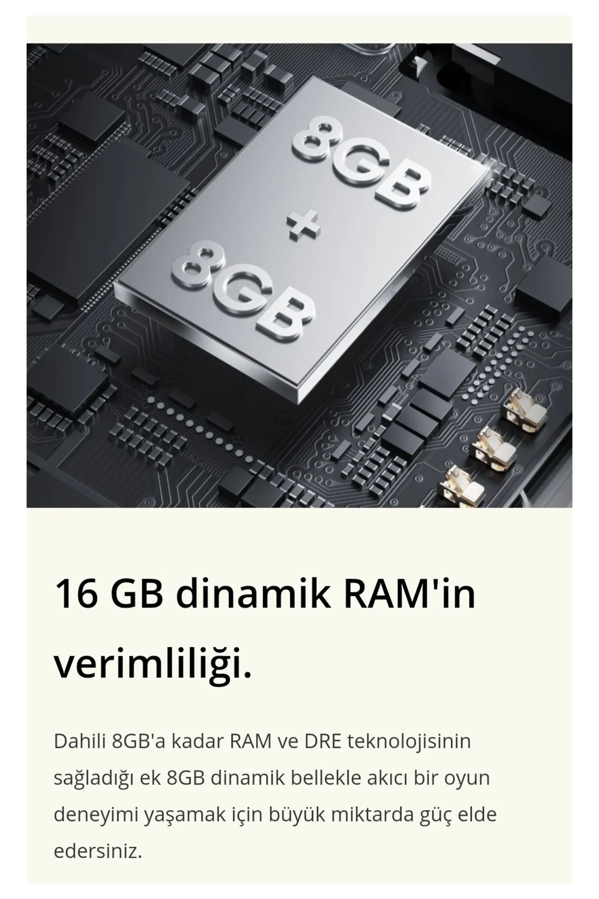 realme C65 Nfc 16 Gb Ram (8+8 Dinamik Ram) 128 Gb (Kablolu Kulaklık Hediyeli ) Realme Türkiye Garantili