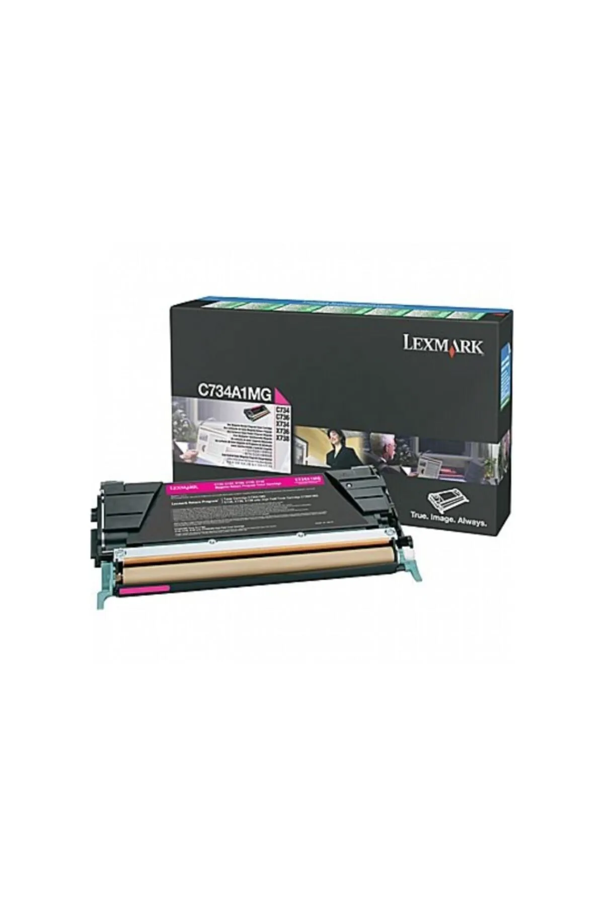 Lexmark C734-c734a1mg Kırmızı Toner