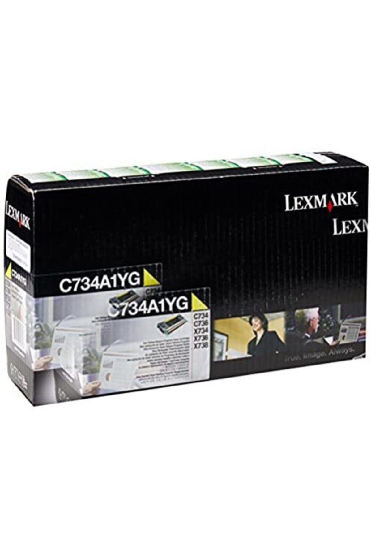 Lexmark C734-c734a1yg Sarı Orjinal Toner