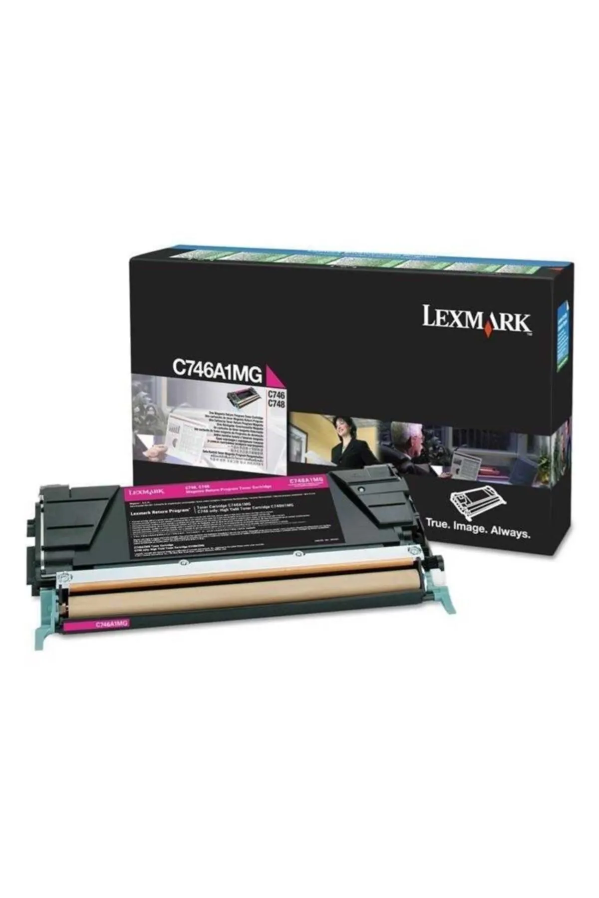 Lexmark C746 Kırmızı Orjinal Toner C746a1mg