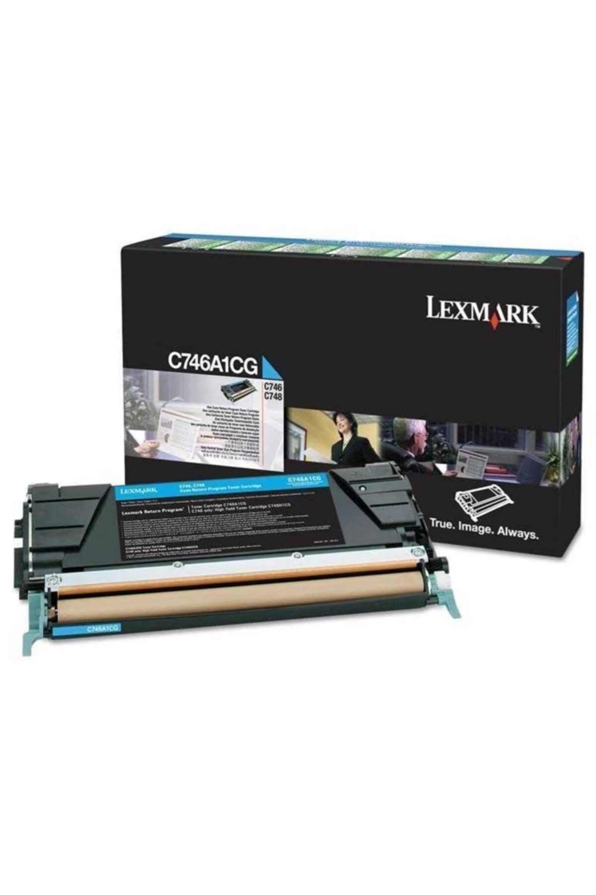 Lexmark C746a1cg Mavi Toner C746/748 (7k)