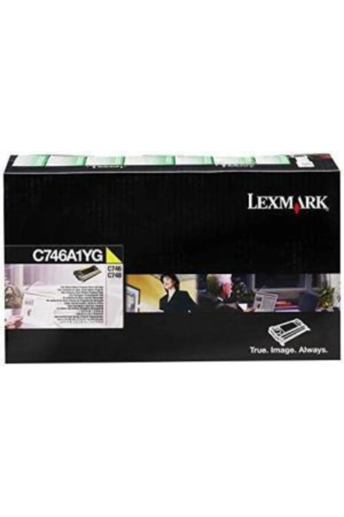 Lexmark C746a1yg Orjinal Sarı Toner