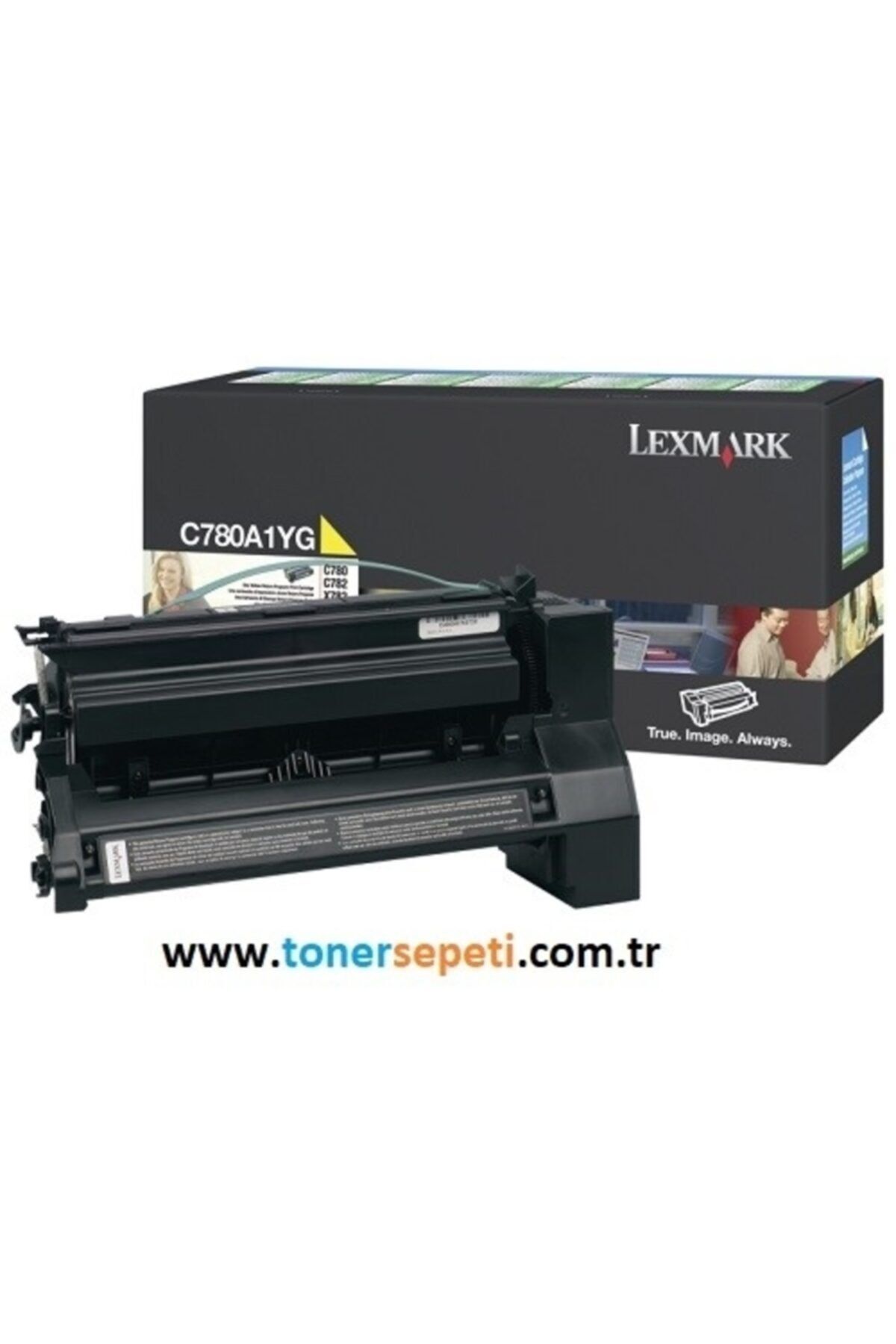 Lexmark C782-c780a1yg Sarı Orjinal Toner