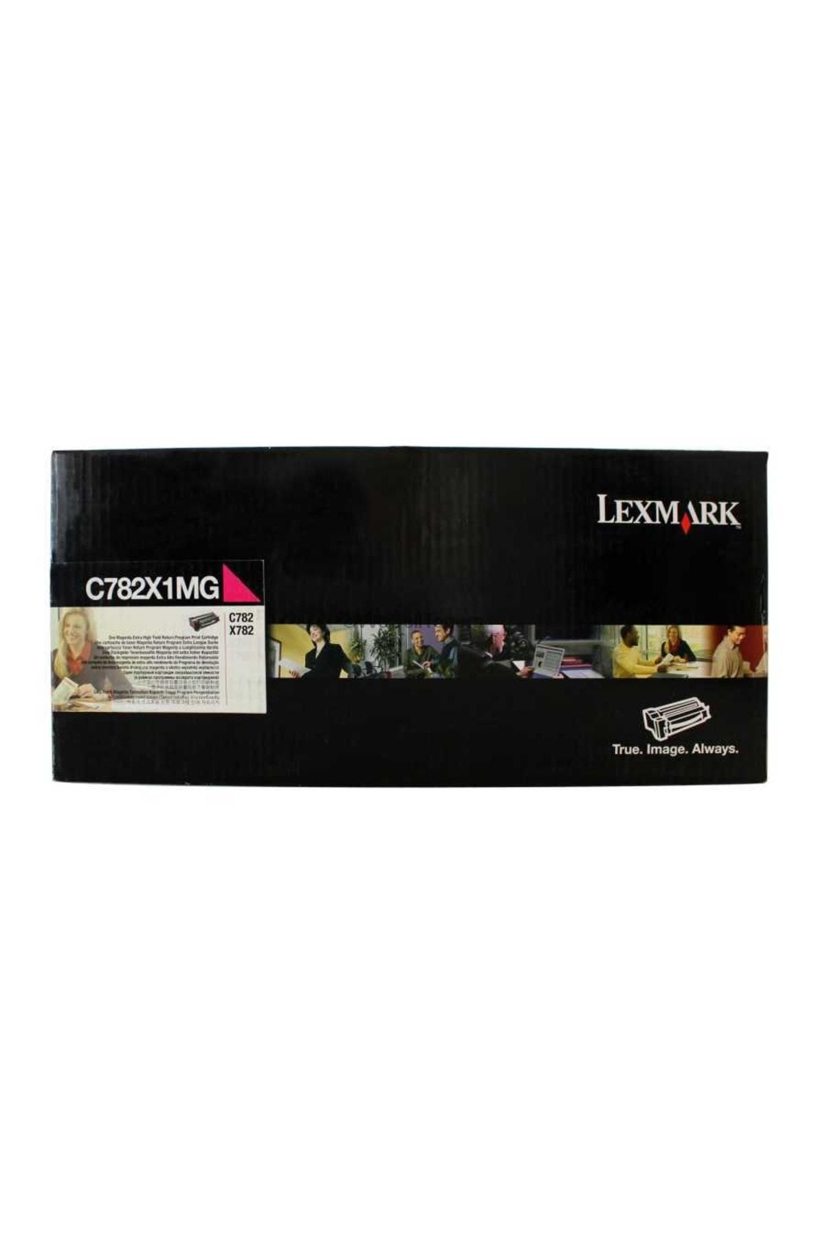 Lexmark C782x1mg Orjinal Kırmızı Toner