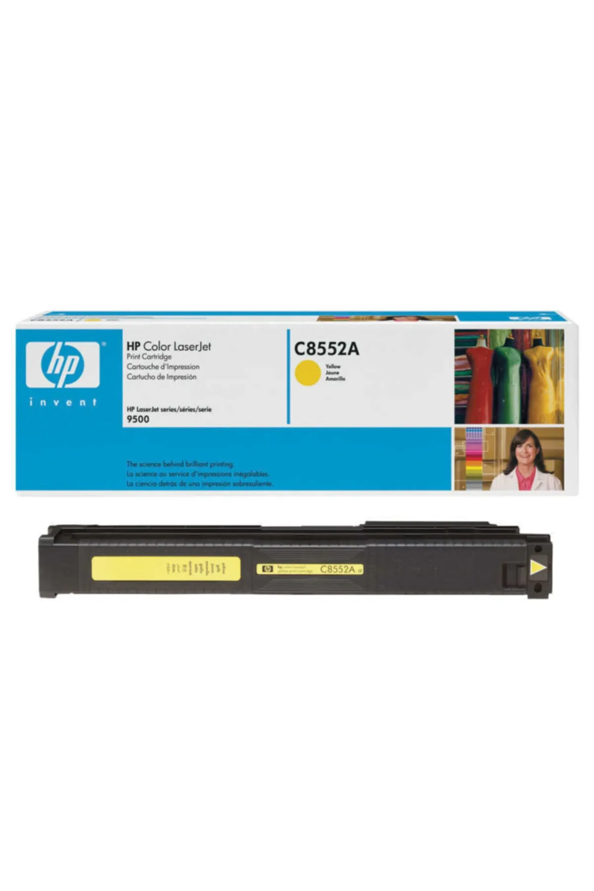 HP C8552a (822a) Sarı Orjinal Toner - Laserjet 9500 Serisi (b)