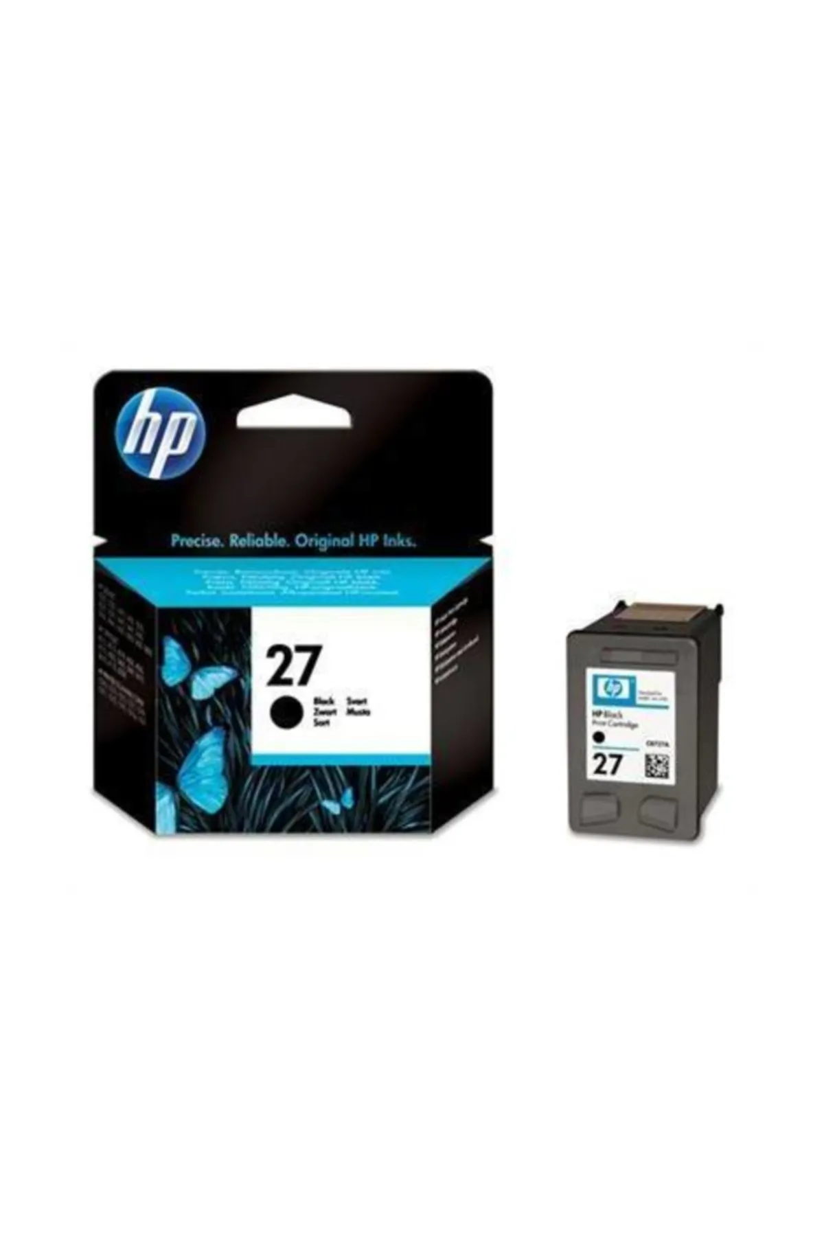 HP C8727Ae (27) Sıyah Murekkep Kartusu 280 Sayfa  /