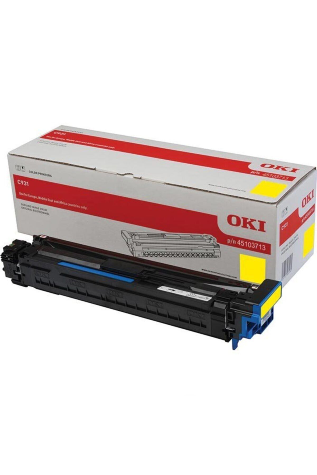 OKI C911-931 40.000 Sayfa Kapasiteli Yellow Sarı Drum 45103713