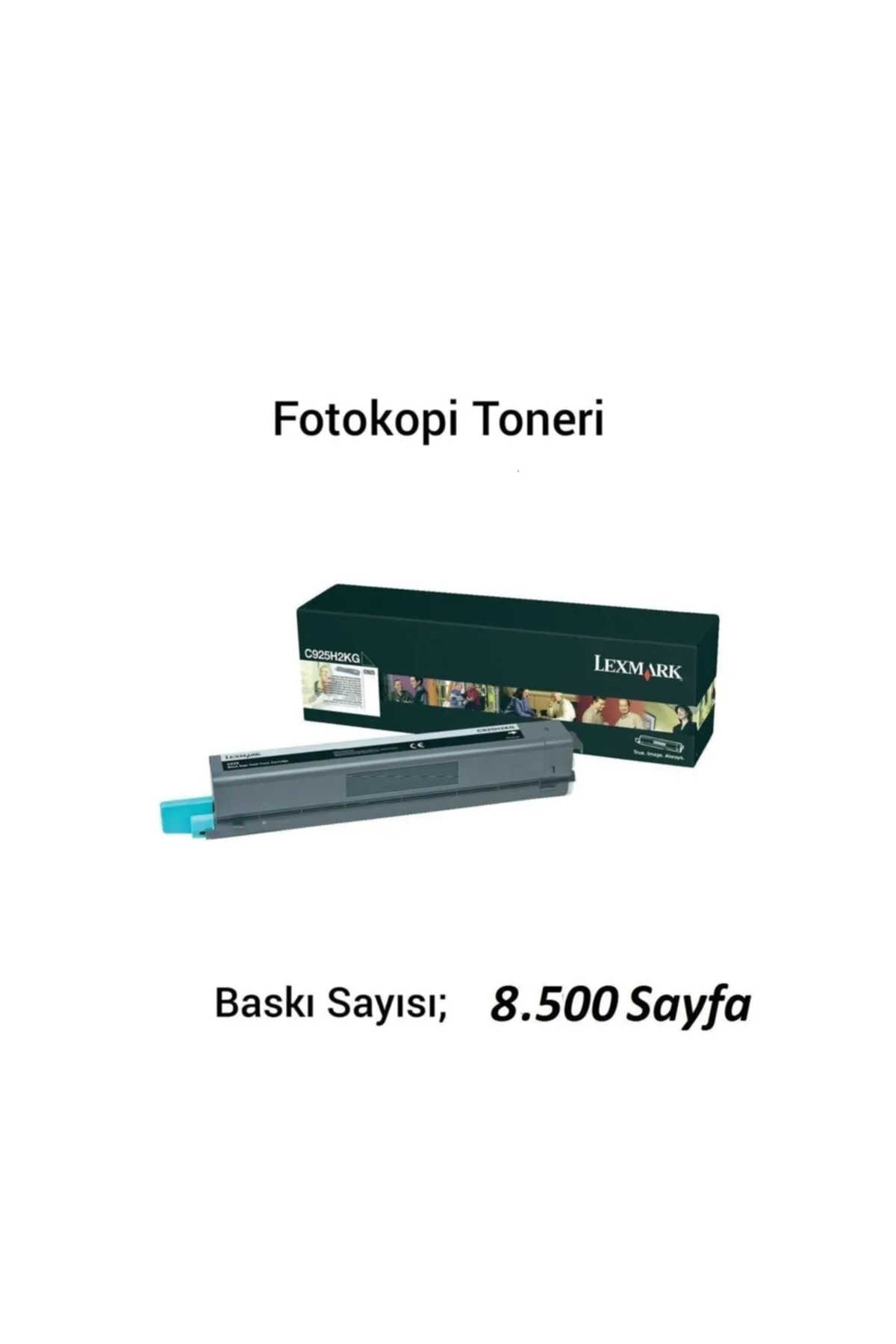 Lexmark C925h2kg Orjinal Yüksek Kapasite Kırmızı Toner C925